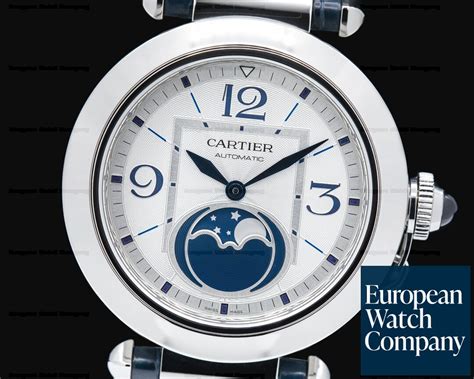 cartier moonphase tank|cartier pasha moon phase.